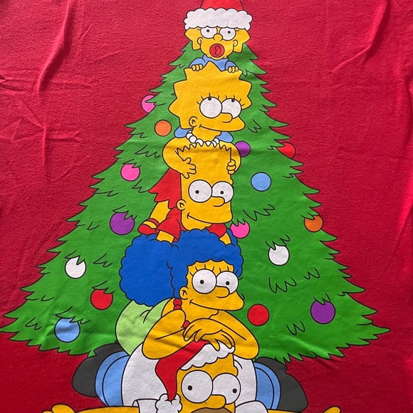 The Simpsons bundles Christmas Tee + 2 Piece Yellow /Black Sleepwear - Picture 13 of 17
